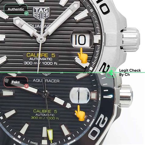 how to tell a fake tag heuer aquaracer ladies watch|tag heuer aquaracer diamond bezel.